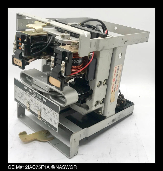 GE 12IAC75F1A Overcurrent Relay - 1.5/6 Amp