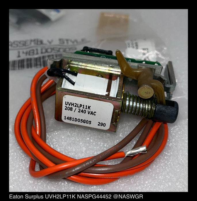 Eaton UVH2LP11K Undervoltage Release 1481D05G05 Unused Surplus