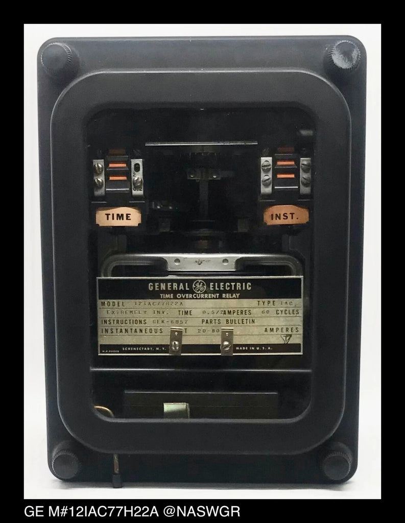 GE 12IAC77H22A Overcurrent Relay - 0.5/2 Amp