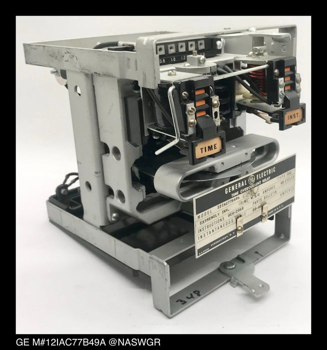 GE 12IAC77B49A Overcurrent Relay - 0.5/2 Amp