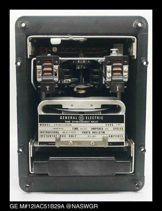 GE 12IAC51B29A Overcurrent Relay - 4/16 Amp