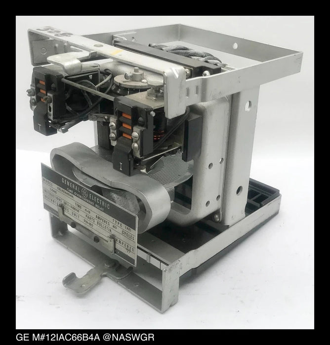 GE 12IAC66B4A Overcurrent Relay - 4/8 Amp