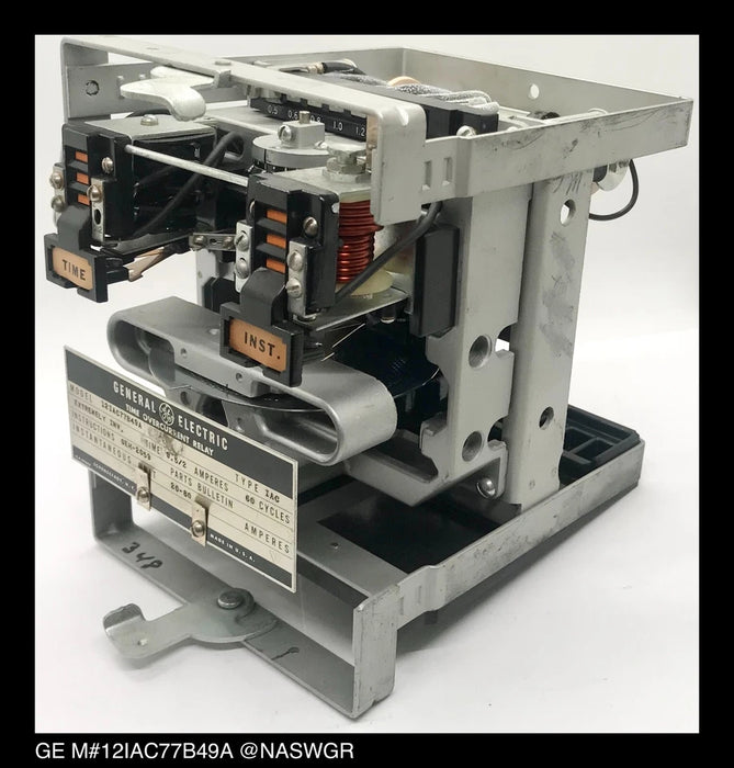 GE 12IAC77B49A Overcurrent Relay - 0.5/2 Amp