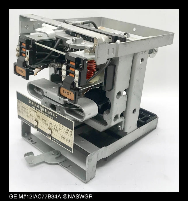 GE 12IAC77B34A Overcurrent Relay - 4/16 Amp
