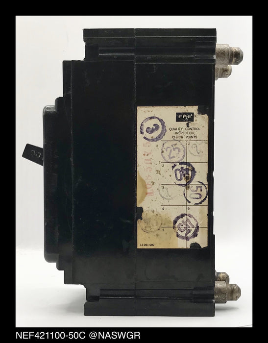 Federal Pacific NEF421100-50C Molded Case Circuit Breaker - 100 Amp