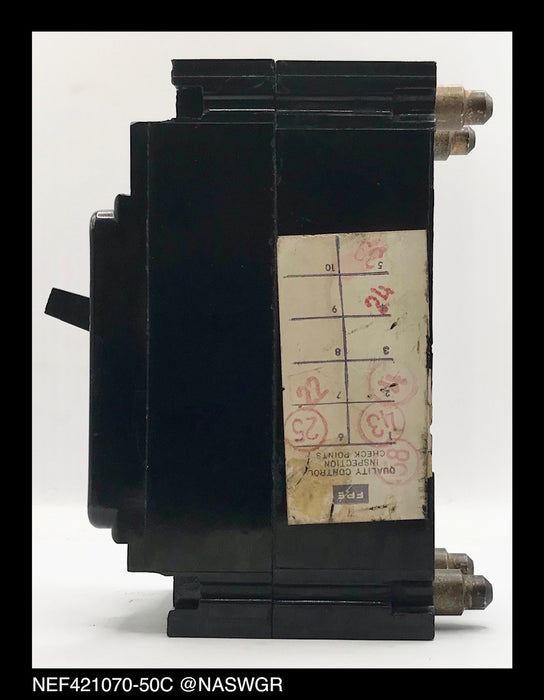 Federal Pacific NEF421070-50C Molded Case Circuit Breaker - 70 Amp