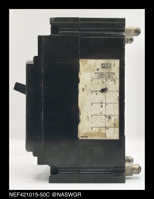 Federal Pacific NEF421015-50C Molded Case Circuit Breaker - 15 Amp