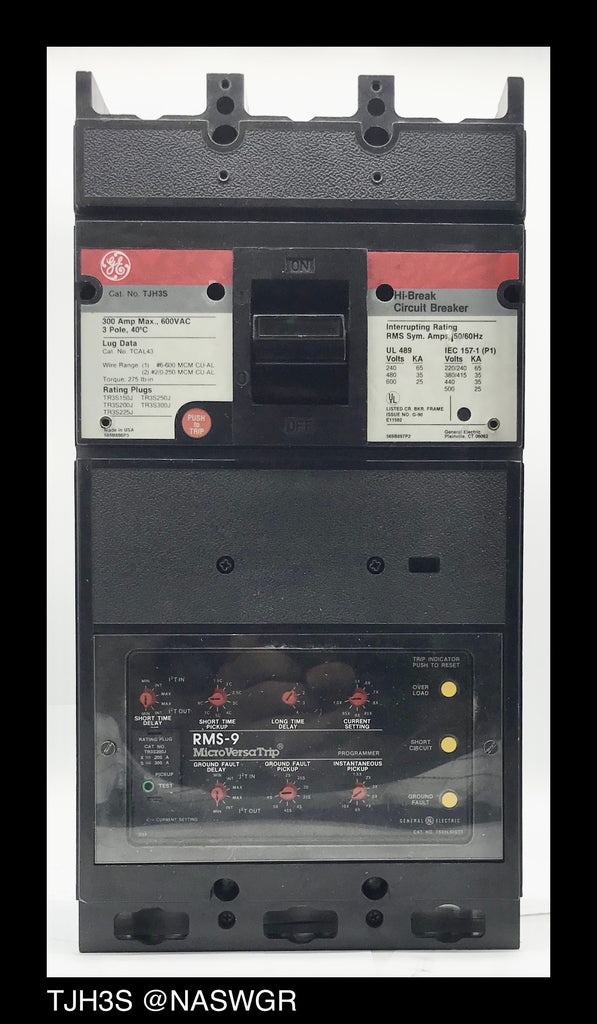 General Electric TJH3S Molded Case Circuit Breaker - 200 Amp