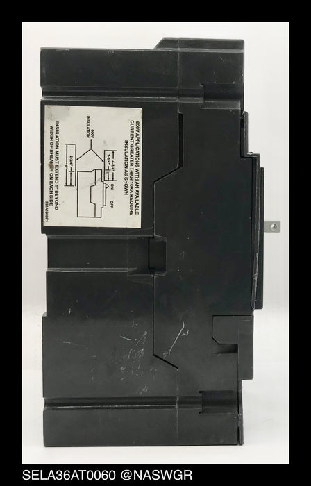 GE Spectra RMS SELA36AT0060 Circuit Breaker - 50 Amp