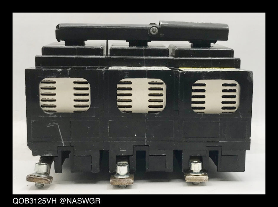 Square D QOB3125VH Molded Case Circuit Breaker - 125 Amp