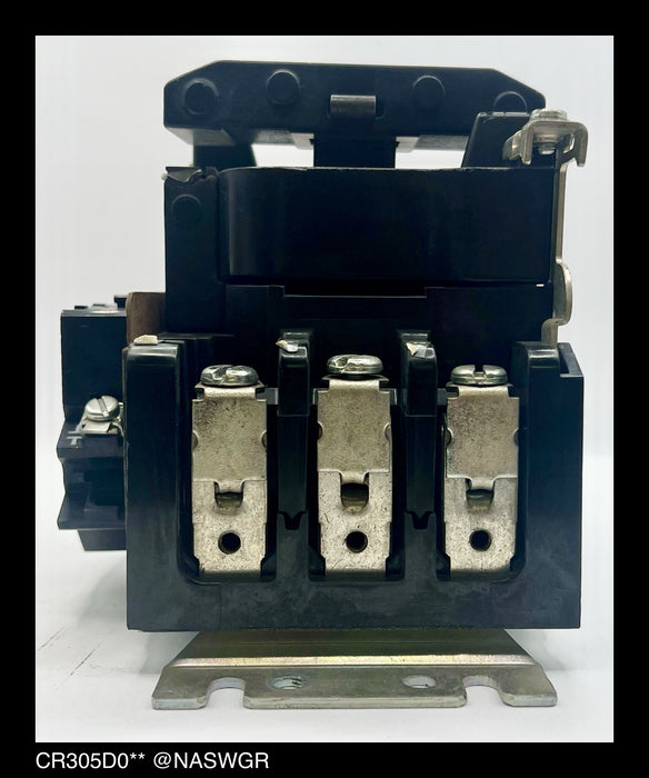 General Electric CR305D0** Contactor - 50 Amp, 120vAC Coil