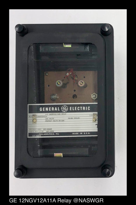 GE 12NGV12A11A Undervoltage Relay - 120vAC - Unused Surplus