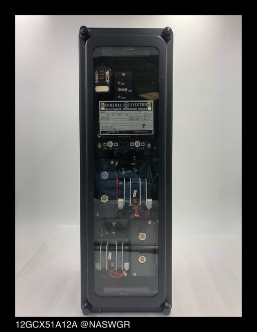 GE 12GCX51A12A Directional Distance Reactance Relay - 5 Amp, 120vAC - Unused Surplus