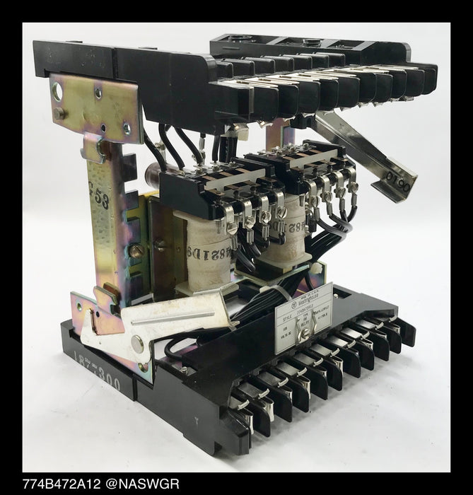 Westinghouse AR, 774B472A12 High Speed Auxiliary Relay - 125vDC