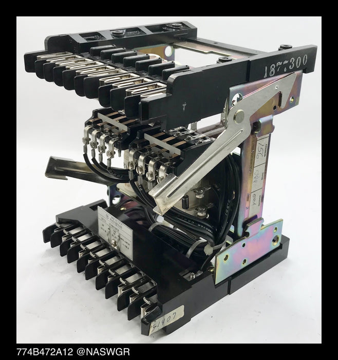 Westinghouse AR, 774B472A12 High Speed Auxiliary Relay - 125vDC