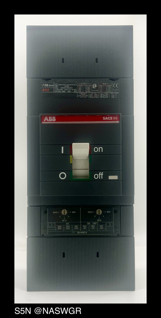 ABB SACE Isomax S5N Molded Case Circuit Breaker - 400 Amp
