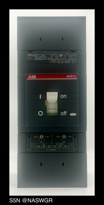 ABB SACE Isomax S5N Molded Case Circuit Breaker - 400 Amp