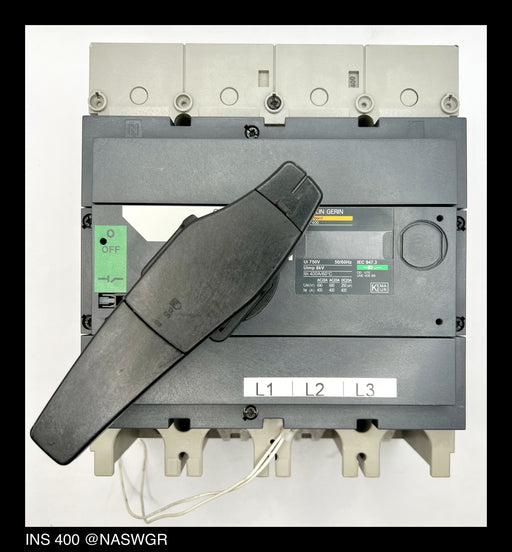 Merlin Gerin Interpact INS400 Switch-Disconnector - 400 Amp