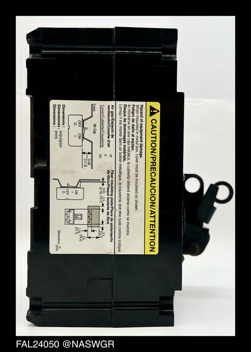 Square D FAL24050 Molded Case Circuit Breaker ~ 50 Amp