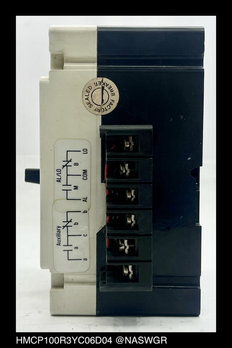 Westinghouse HMCP100R3YC06D04 Motor Circuit Protector - 100 Amp