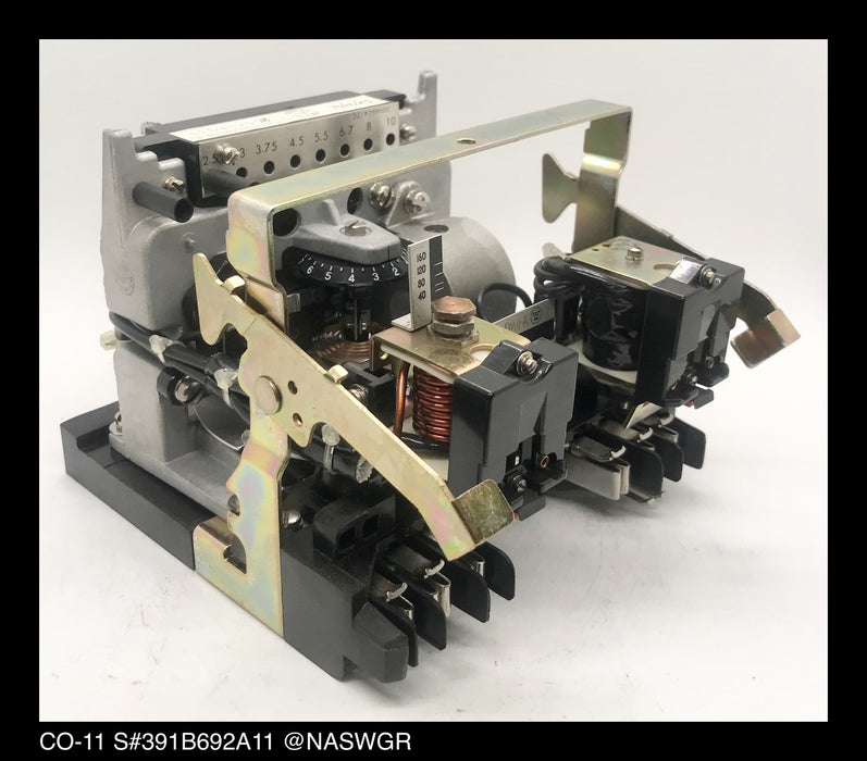 Westinghouse CO-11, 391B692A11 Overcurrent Relay - 2.5/10 Amp