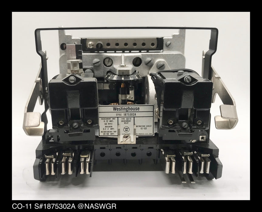 Westinghouse CO-11, 1875302A Overcurrent Relay - 4/12 Amp