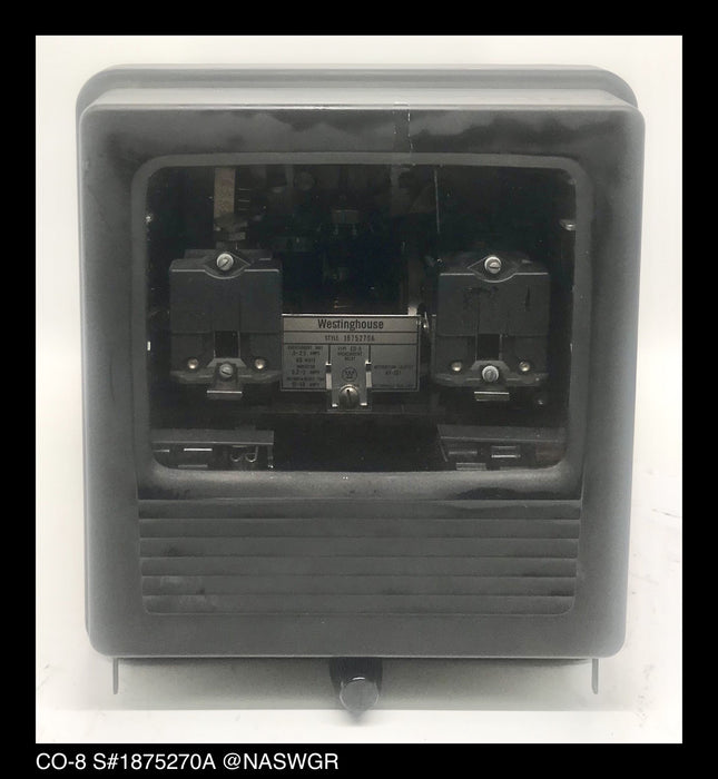 Westinghouse CO-8, 1875270A Overcurrent Relay - 0.5/2.5 Amp