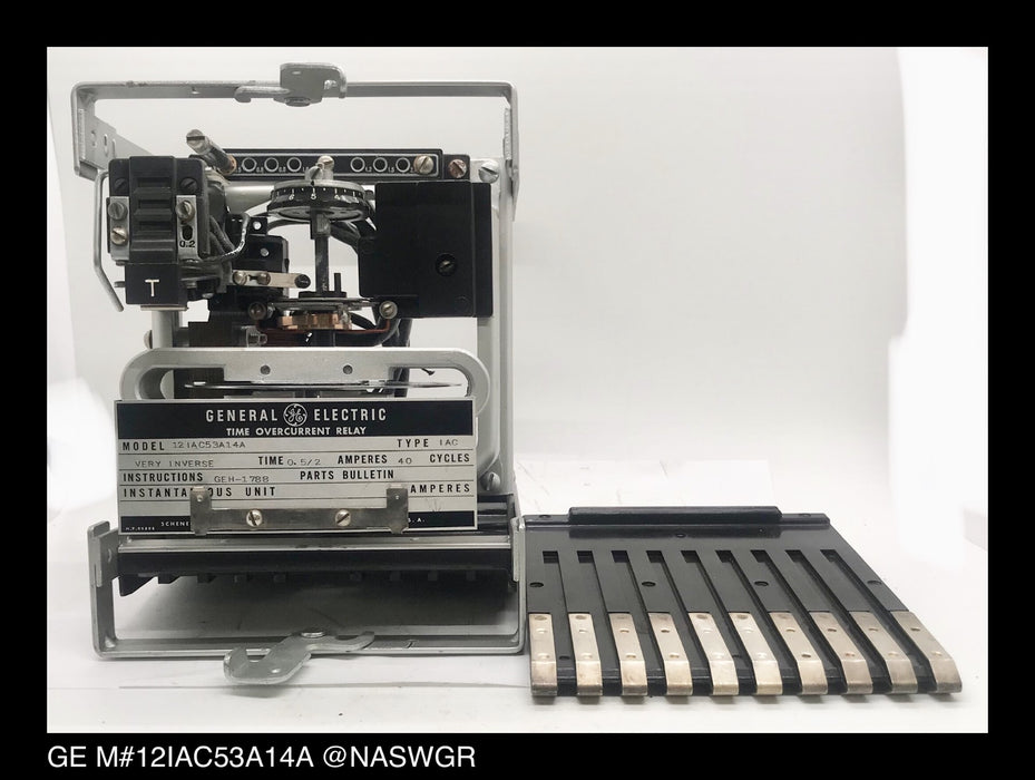 GE 12IAC53A14A Overcurrent Relay - 0.5/2 Amp