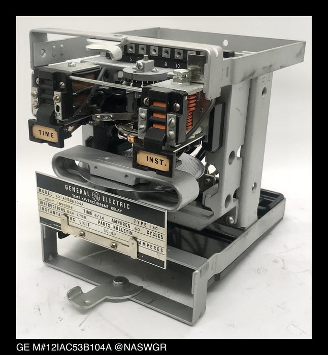 GE 12IAC53B104A Overcurrent Relay - 4/16 Amp