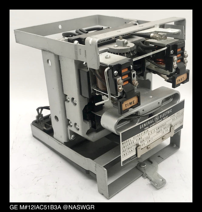 GE 12IAC51B3A Overcurrent Relay - 0.5/2 Amp