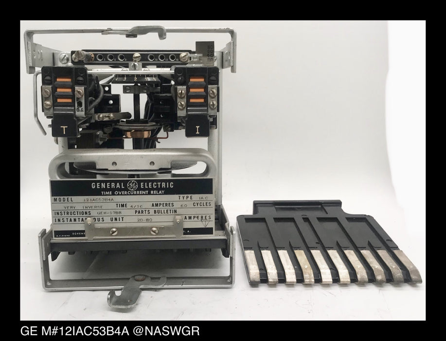 GE 12IAC53B4A Overcurrent Relay - 4/16 Amp