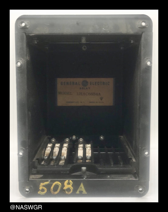 GE 12IAC66B4A Overcurrent Relay - 4/8 Amp