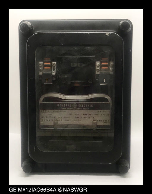 GE 12IAC66B4A Overcurrent Relay - 4/8 Amp