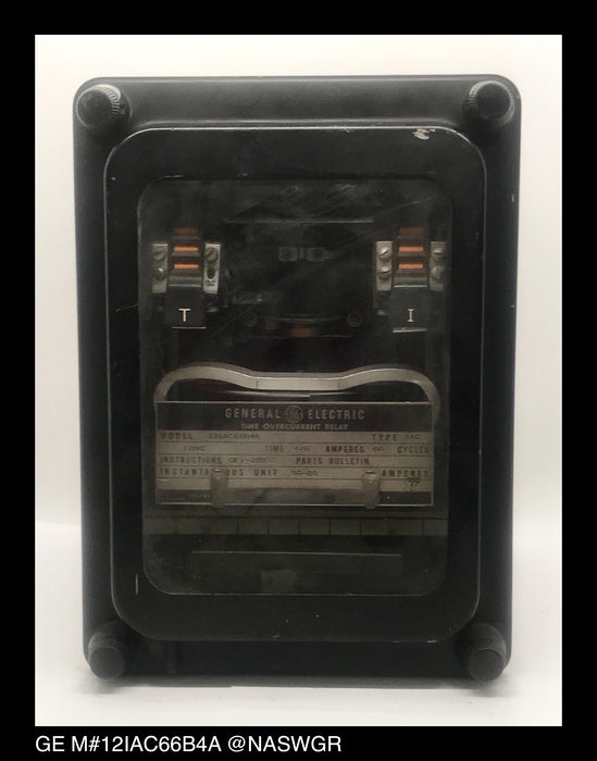 GE 12IAC66B4A Overcurrent Relay - 4/8 Amp