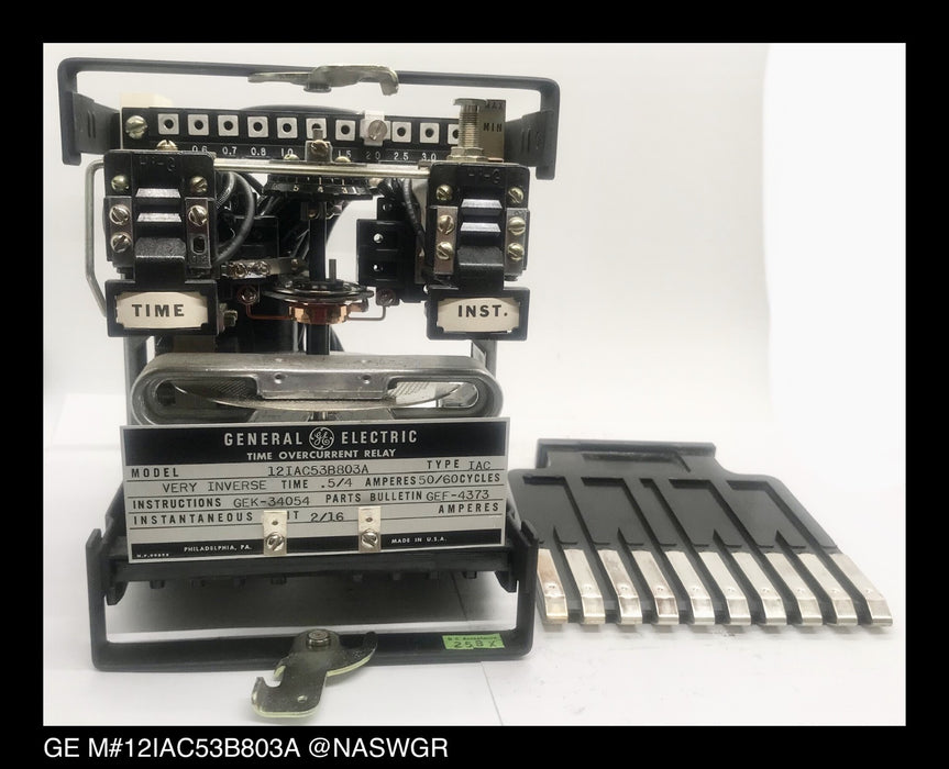 GE 12IAC53B803A Overcurrent Relay - 0.5/4 Amp