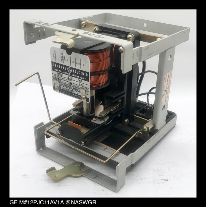 GE 12PJC11AV1A Instantaneous Overcurrent Relay - 1.5 Amp