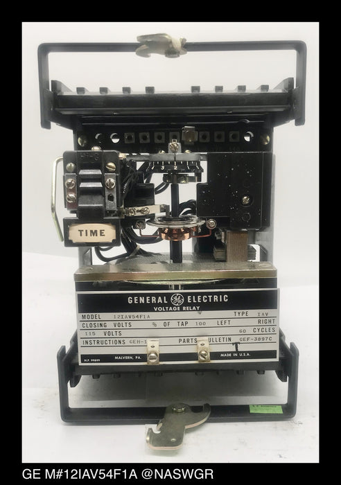 GE 12IAV54F1A Undervoltage Relay - 115v60Hz