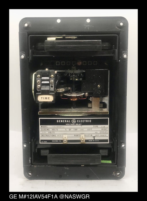 GE 12IAV54F1A Undervoltage Relay - 115v60Hz