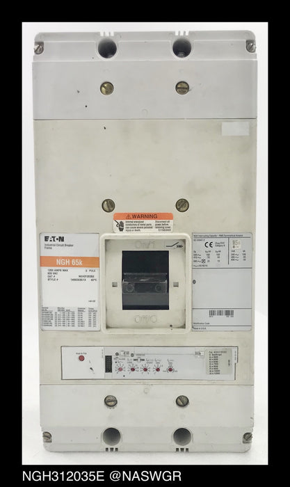 Eaton NGH312035E Molded Case Circuit Breaker ~ 1200 Amp