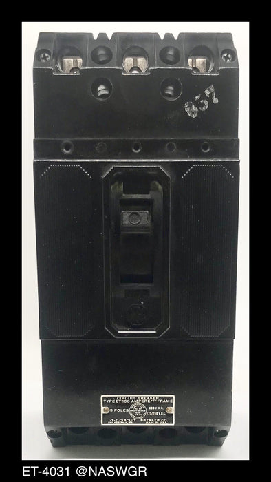 ITE ET-4031 Molded Case Circuit Breaker ~ 15 Amp