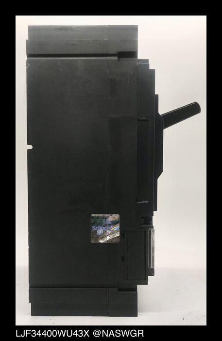 Square D LJF34400WU43X Molded Case Circuit Breaker ~ 400 Amp