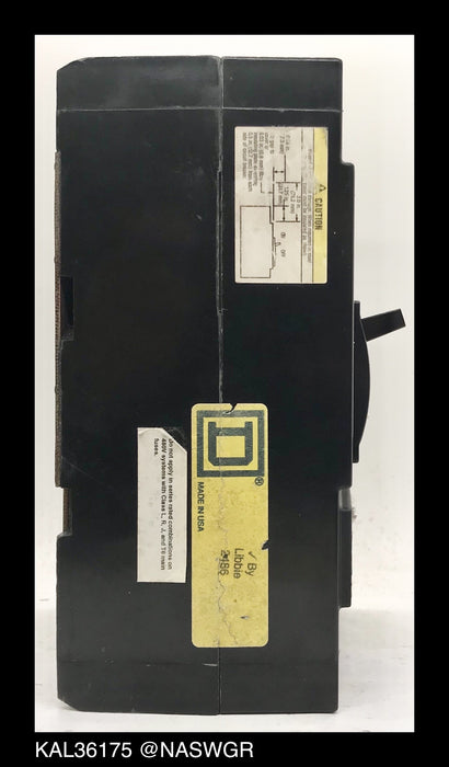 Square D KAL36175 Molded Case Circuit Breaker ~ 175 Amp