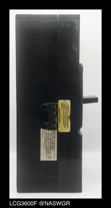 Westinghouse LCG3600F Molded Case Circuit Breaker ~ 600 Amp