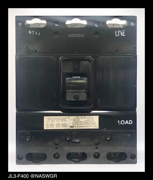 ITE JL3-F400 Molded Case Circuit Breaker ~ 150 Amp