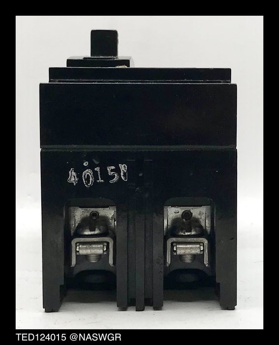 General Electric TED124015 Molded Case Circuit Breaker ~ 15 Amp