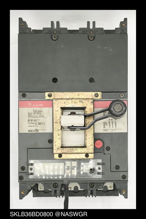 GE Spectra RMS SKLB36BD0800 Circuit Breaker ~ 600 Amp