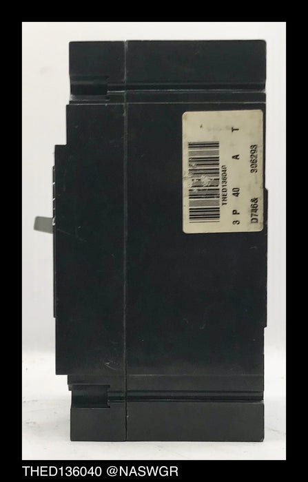 General Electric THED136040 Molded Case Circuit Breaker - 40 Amp