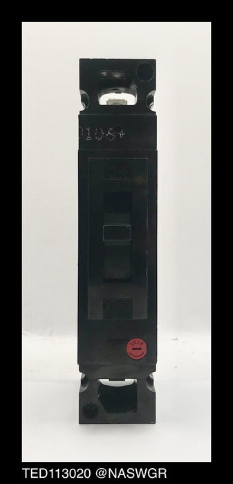 General Electric TED113020 Molded Case Circuit Breaker ~ 20 Amp