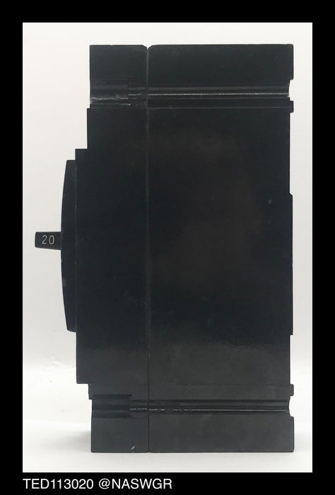 General Electric TED113020 Molded Case Circuit Breaker ~ 20 Amp