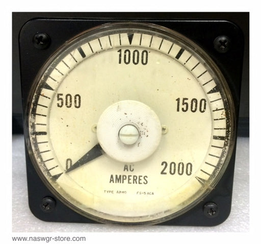 YE/103131LSTM ~ Yokogawa YE/103131LSTM AC Amperes Meter ~ Type AB40